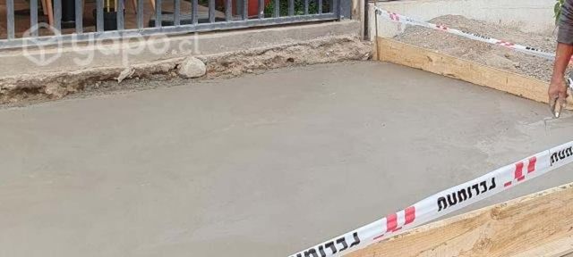 Construccion de Radieres y pavimentos