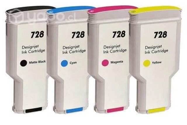 Cartucho Compatible Tinta HP 728 300ml