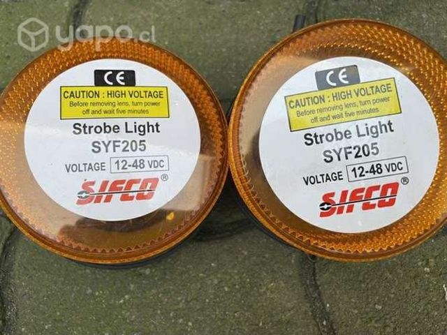 Baliza estroboscopica ámbar