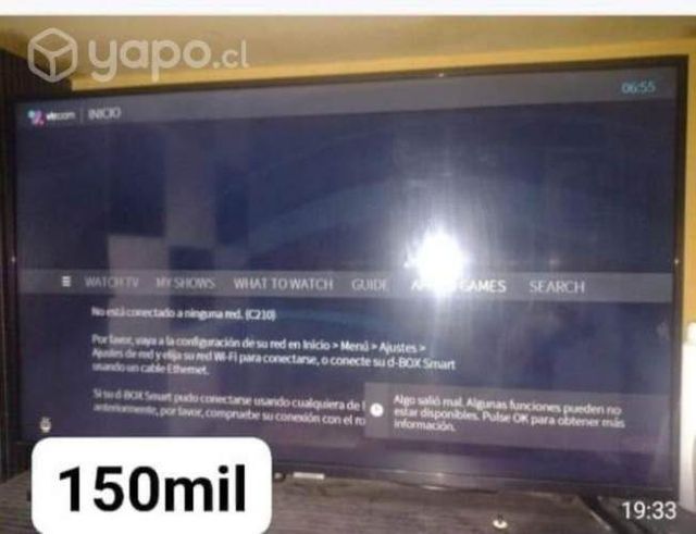 TV Samsung Smart de 43 pulgadas