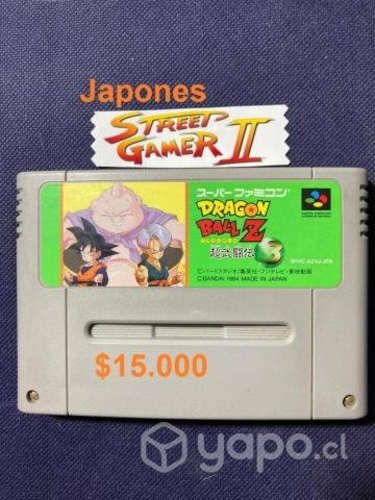Dragon ball z 3 japones super nintendo