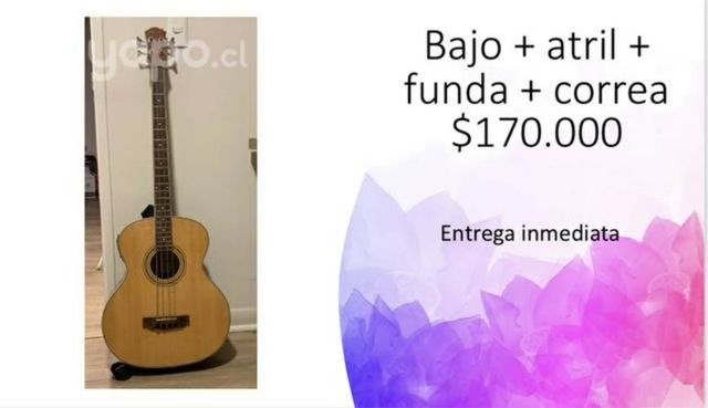 Bajo electroacústico Palmer