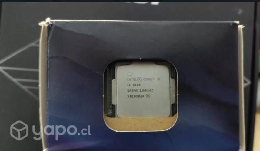 Pack i3 8100 con placa y 16GB de ram