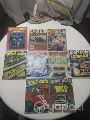 Revista antiguas de automóvilismo SPORT auto