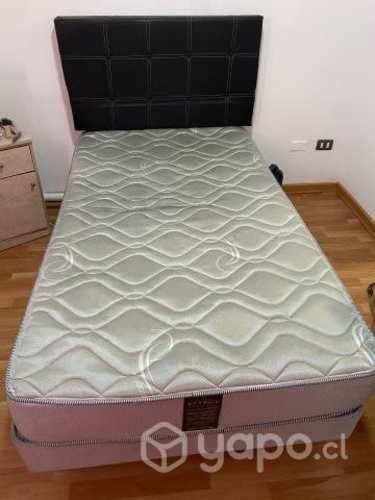 Cama de plaza y media + Colchón
