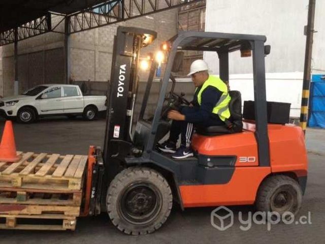 Curso operador grua horquilla certificado