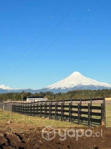 Parcela en Puerto Octay con Agua Luz vista volcán