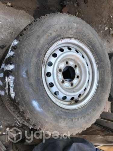 Llanta de fierro c/neum (415) 23575R15 Chv Dmax