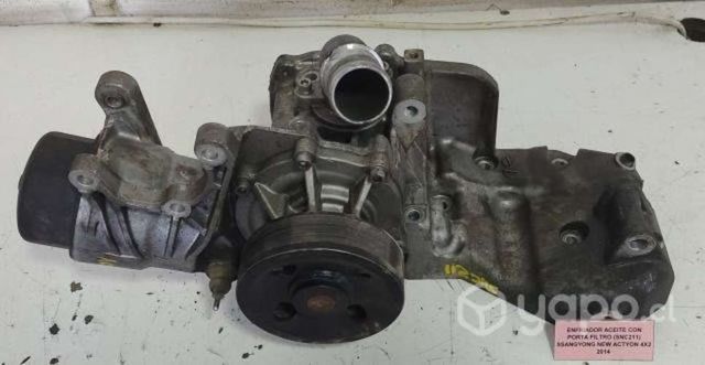 Enfriad Aceit c/Porta Filtr (211) SSangyong New Ac