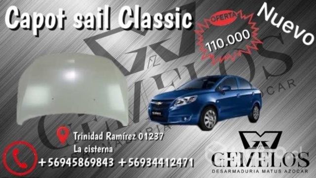 Capot Chevrolet Sail classic