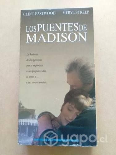 Los puentes de madison vhs