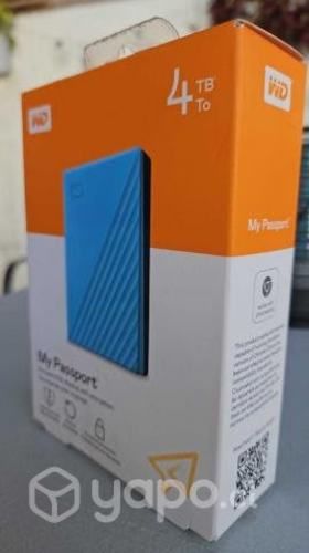 Disco duro externo WD 4TB nuevo sellado