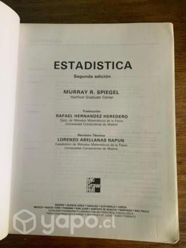 Libro De Estadística