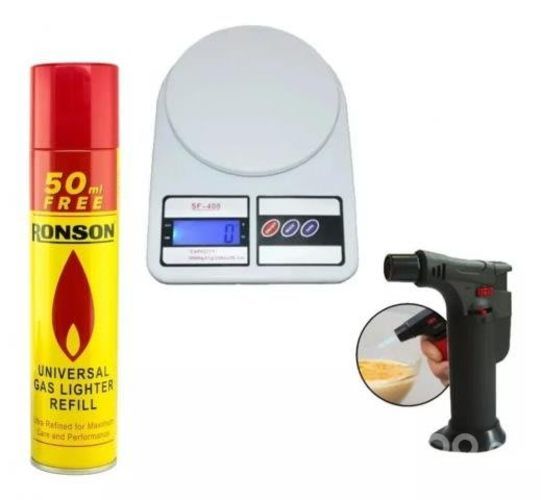 Balanza Digital De Cocina + Soplete De Repostería