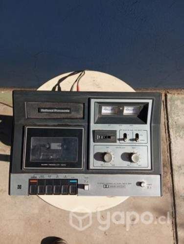 Grabador/reproductor cassete national panasonic