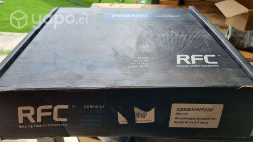 Kit nuevo embreague Toyota Hilux 2018