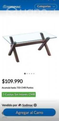 Mesa de centro y lateral