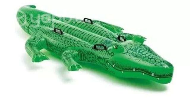 Flotador Inflable Montable Cocodrilo Intex