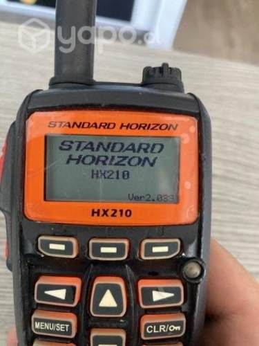 HX 210 Radio Portátil Marino Standard Horizon