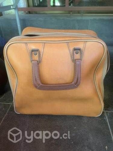 Completo set de bowling con maleta de cuero