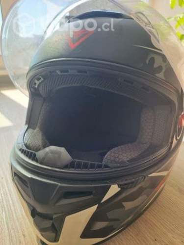 Casco Fibra Talla L y Casco Abatible HRO Talla M