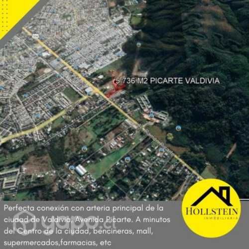 Terreno en plena Avenida Picarte, Valdivia