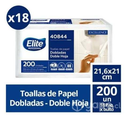 Toalla interfoliada clinic elite 40844