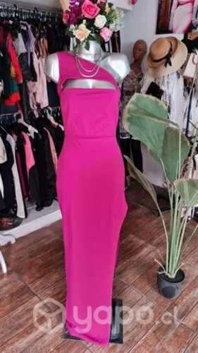 Vestido de gala rosado