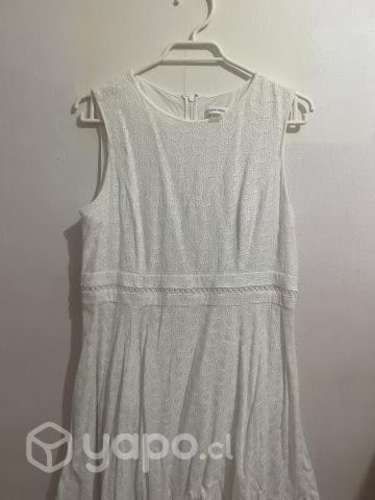 Vestido blanco Calvin Klein talla 12