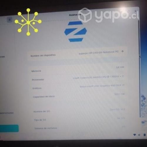 Notebook HP Nuevo.