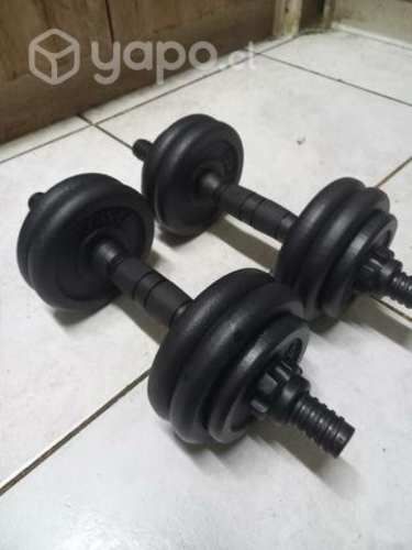 Set mancuernas 12kg nuevo
