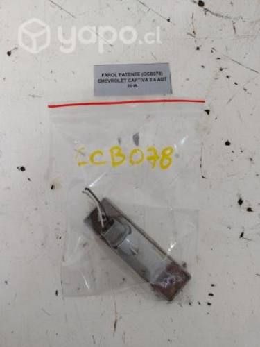 Farol Patente (CCB078) Chevrolet Captiva 2.4 2016