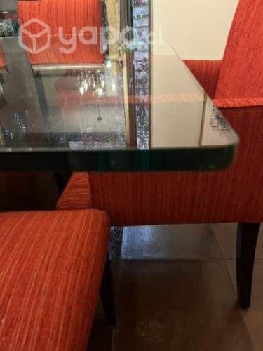 Cubierta cristal 19mm comedor