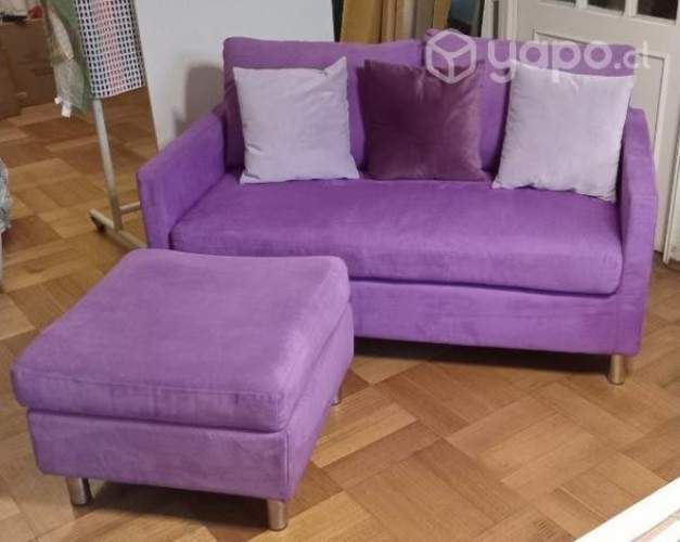 Sillón 2 cuerpos + sitial