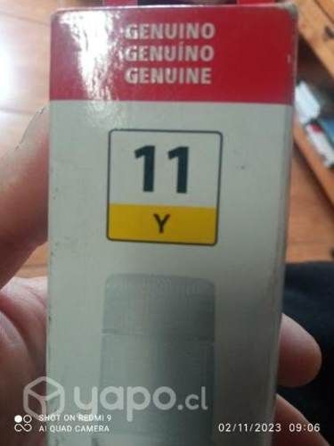 Tinta canon 11 yellow original