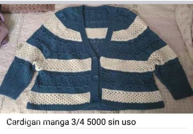 Chaleco cárdigan holgado