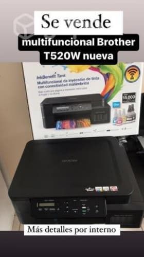Impresora multifuncional brother 520
