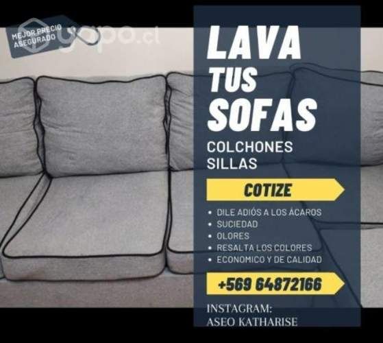 Limpieza sofas