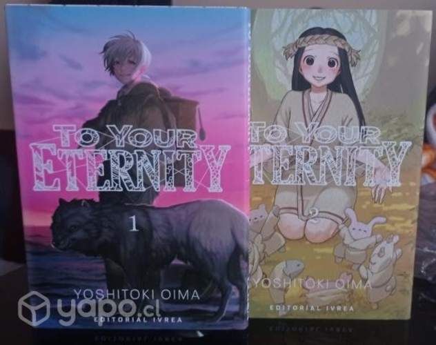 Manga "To Your Eternity" Tomos 1 Y 2 (Nuevos)
