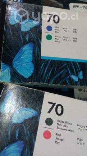 Cabezales HP 70 colores originales