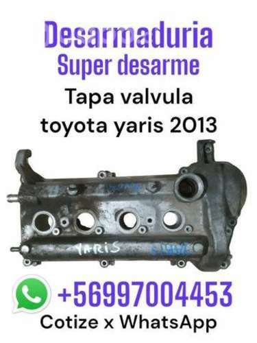 Tapa válvula Toyota Yaris año 2013