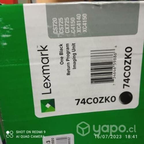 Toner lexmark diversos modelos originales de alta