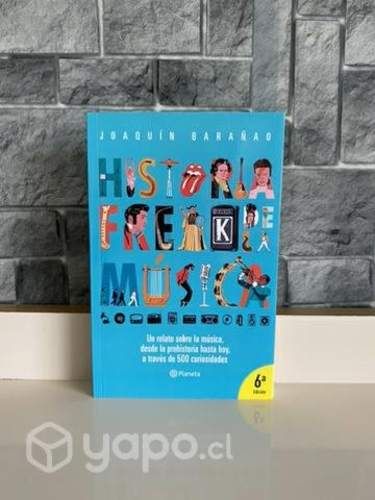 Libro Historia Freak de la Música