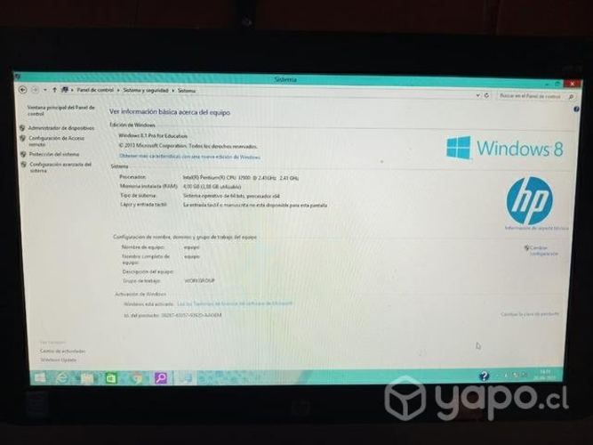 Computador de escritorio HP