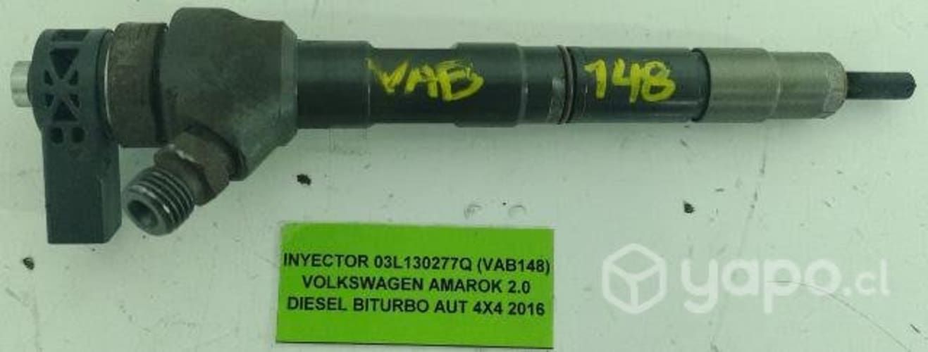 Inyector 03L130277Q (VAB148) VW Amarok 2.0 Biturbo