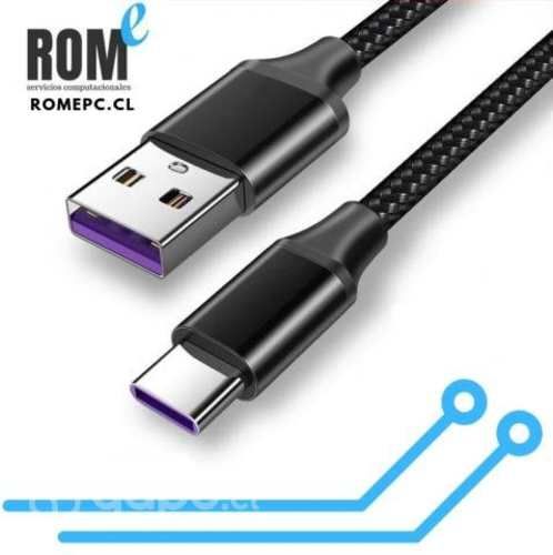 Cables tipo C compatibles con Huawei Supercharge