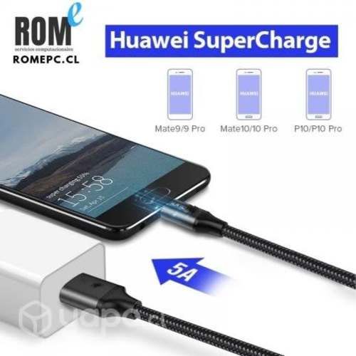 Cables tipo C compatibles con Huawei Supercharge