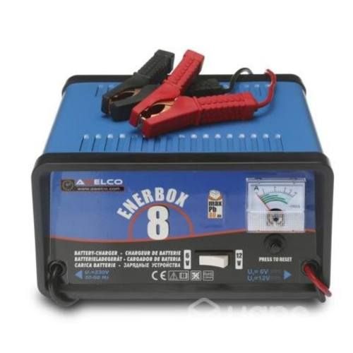 Cargador de bateria enerbox8 de 6-12v 50-60a