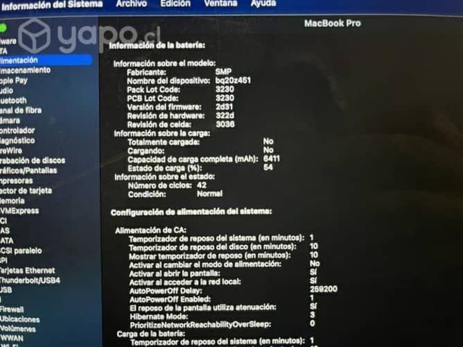 Macbook pro de 13 pulgadas