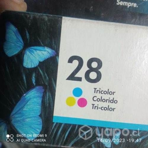 Tintas HP diversos modelos originales